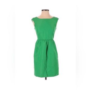 J.Crew Kelly Green Lucille Dress (Size 0P)